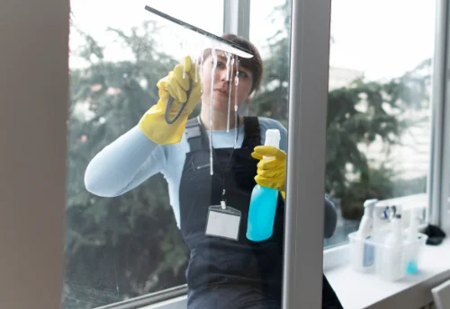 Nettoyage de vitres intérieures et extérieures à Condat-sur-Vienne